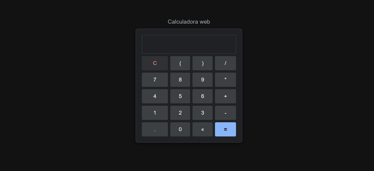calculadora web