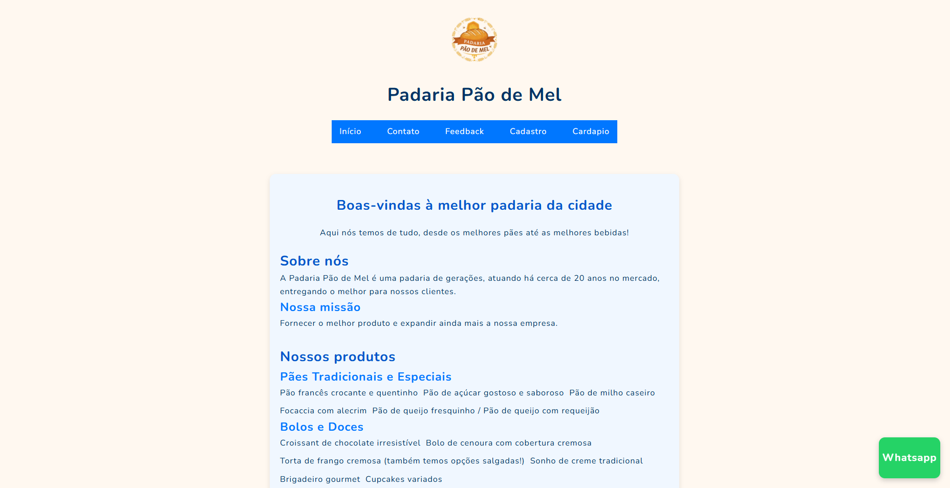 terceiro projeto